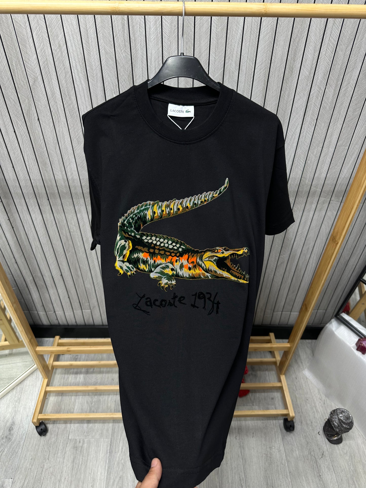 Tricou Barbat Lacs Negru