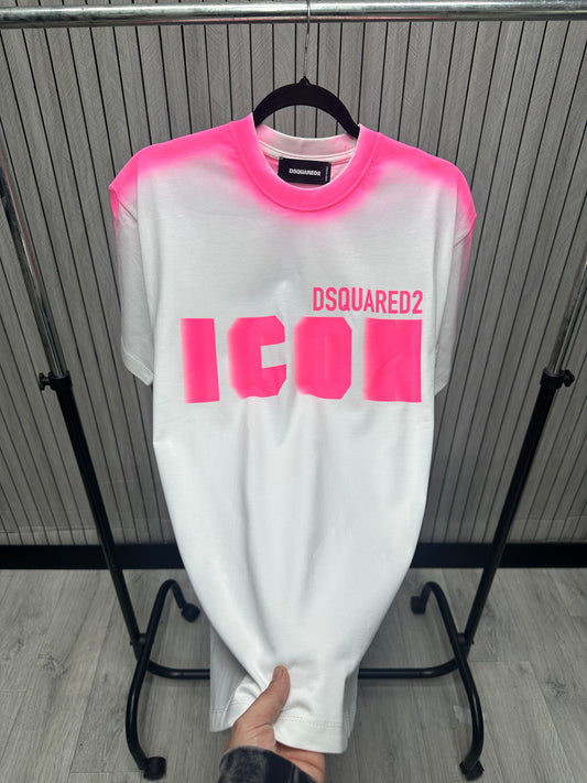 Tricou barbat ICN2 White Pink