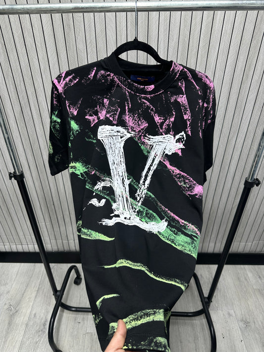 Tricou barbat LIS Black