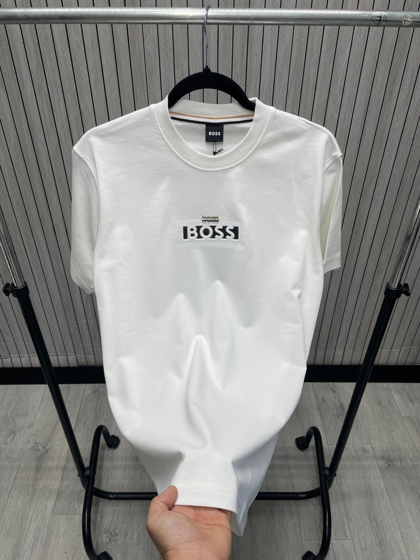 Tricou barbat BSO Alb