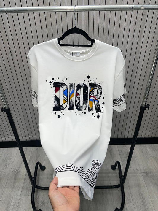 Tricou barbat DOR Alb