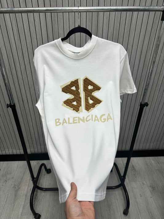 Tricou barbat BB Alb