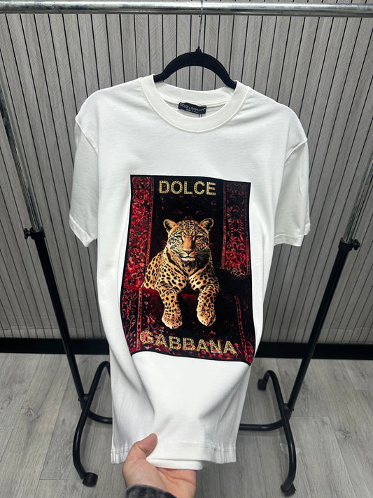 Tricou barbat DLGB Alb