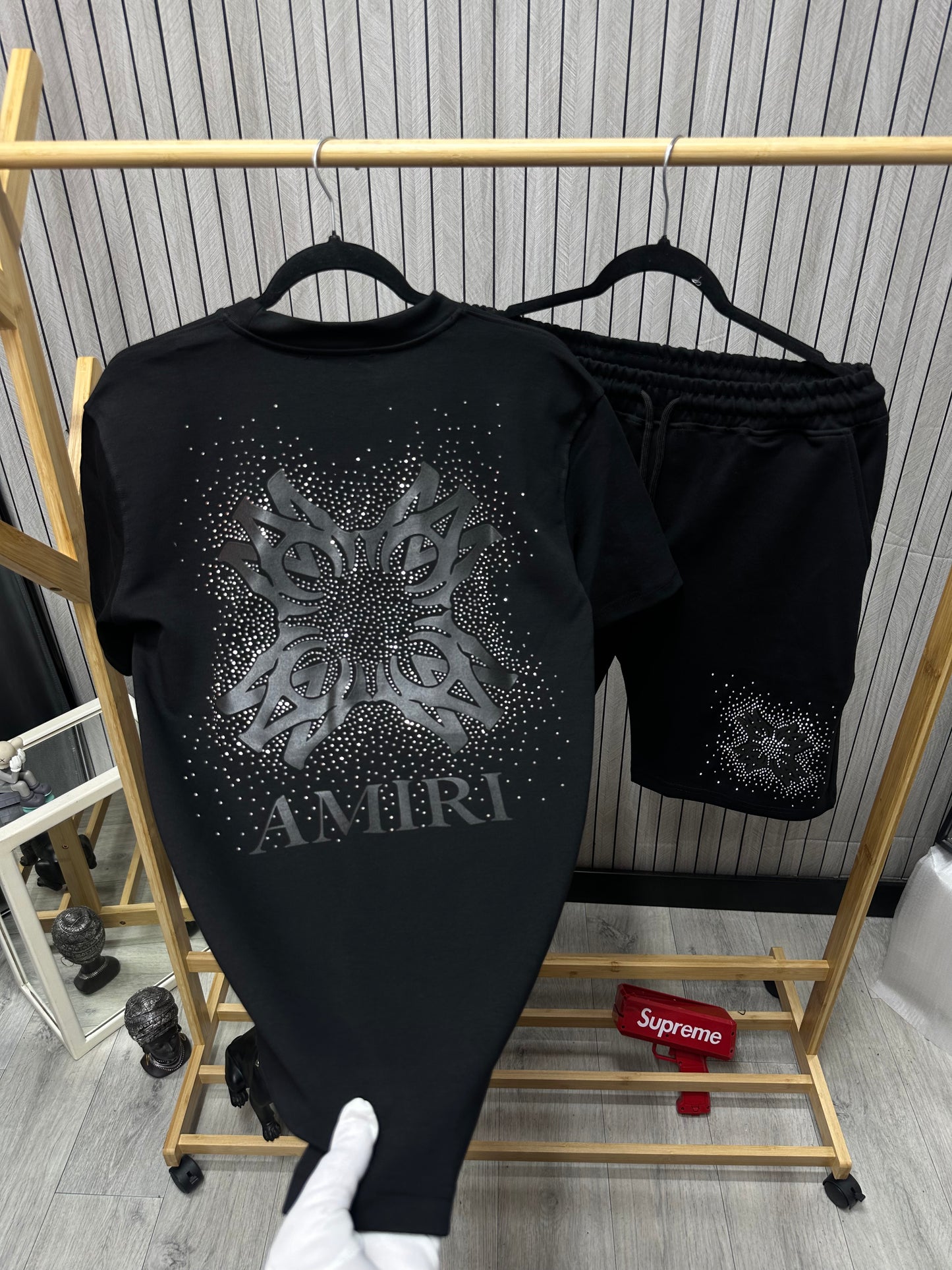 Compleu Barbat Shine Negru