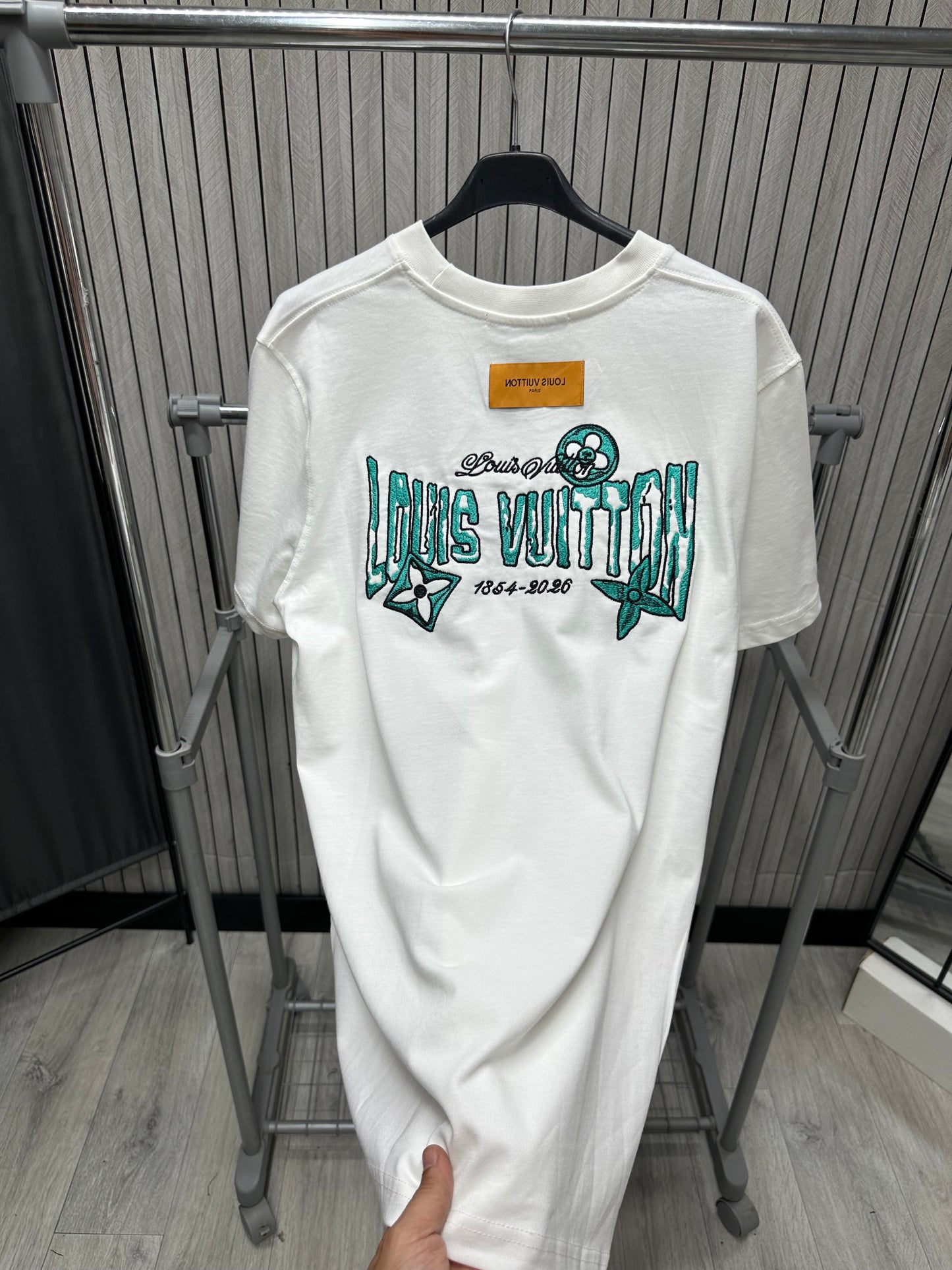 Tricou barbat LVI White Green
