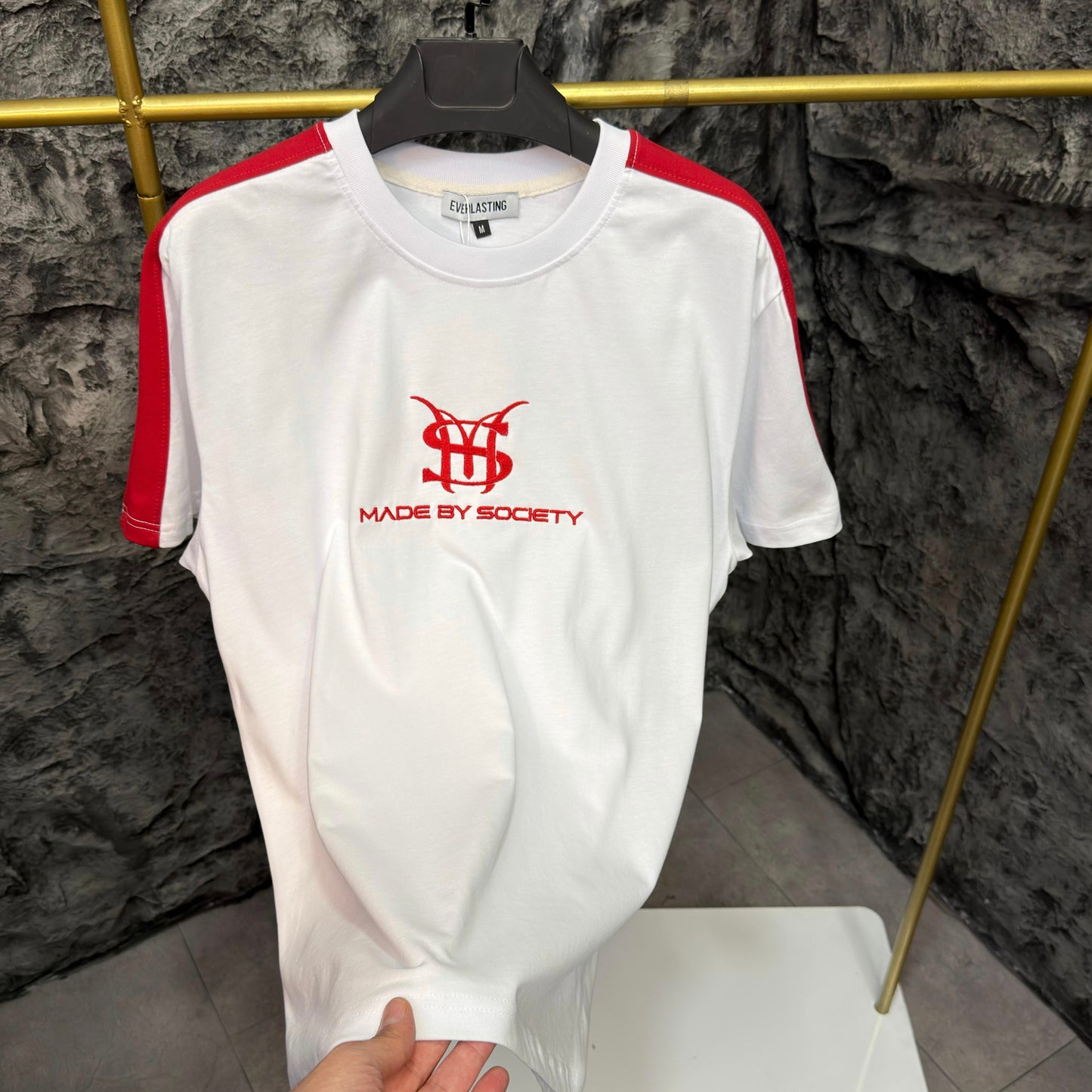 Tricou barbat MB Alb