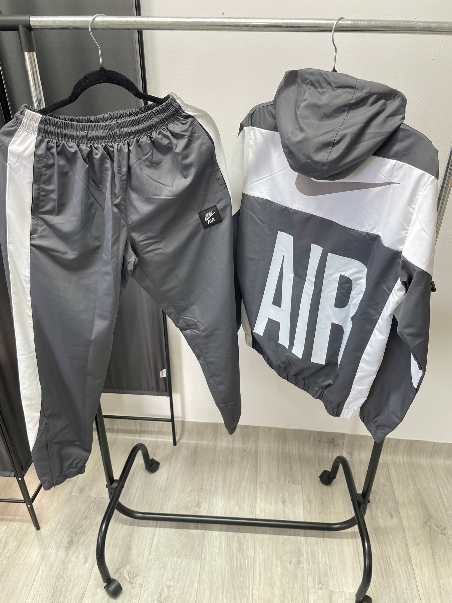 Trening Barbat AIR Gri Alb