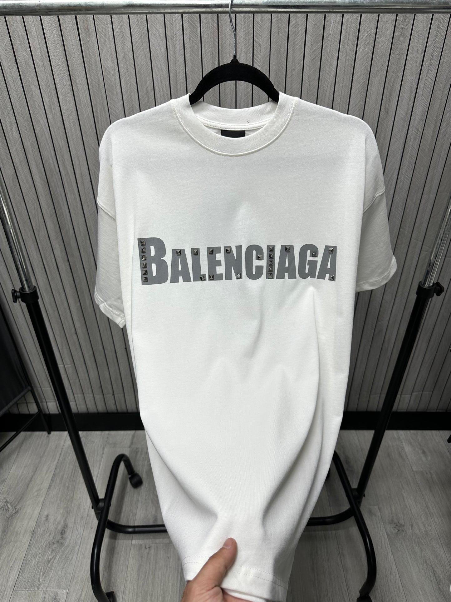 Tricou barbat BLG Nws Alb