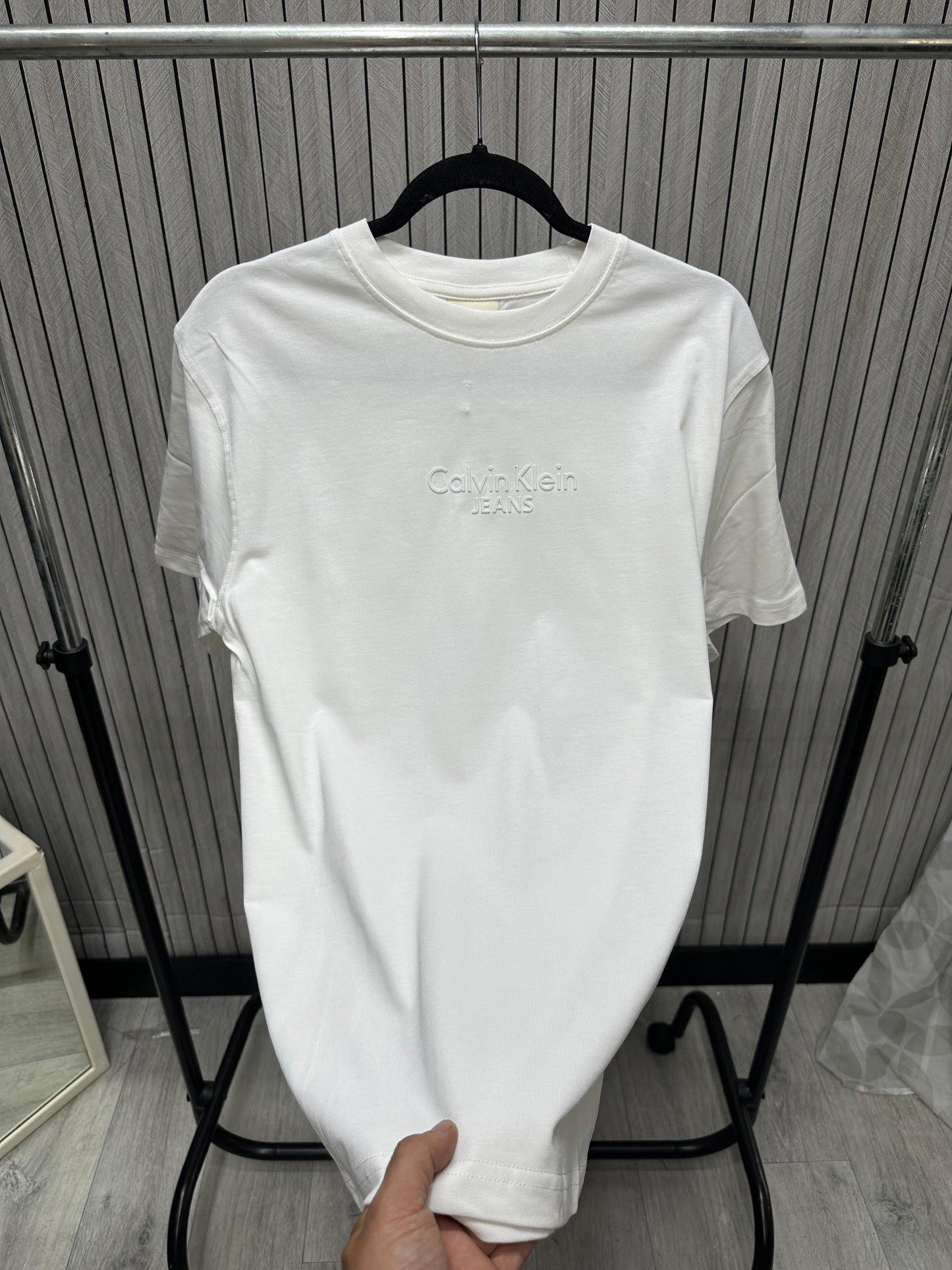 Tricou Barbat KJC Alb