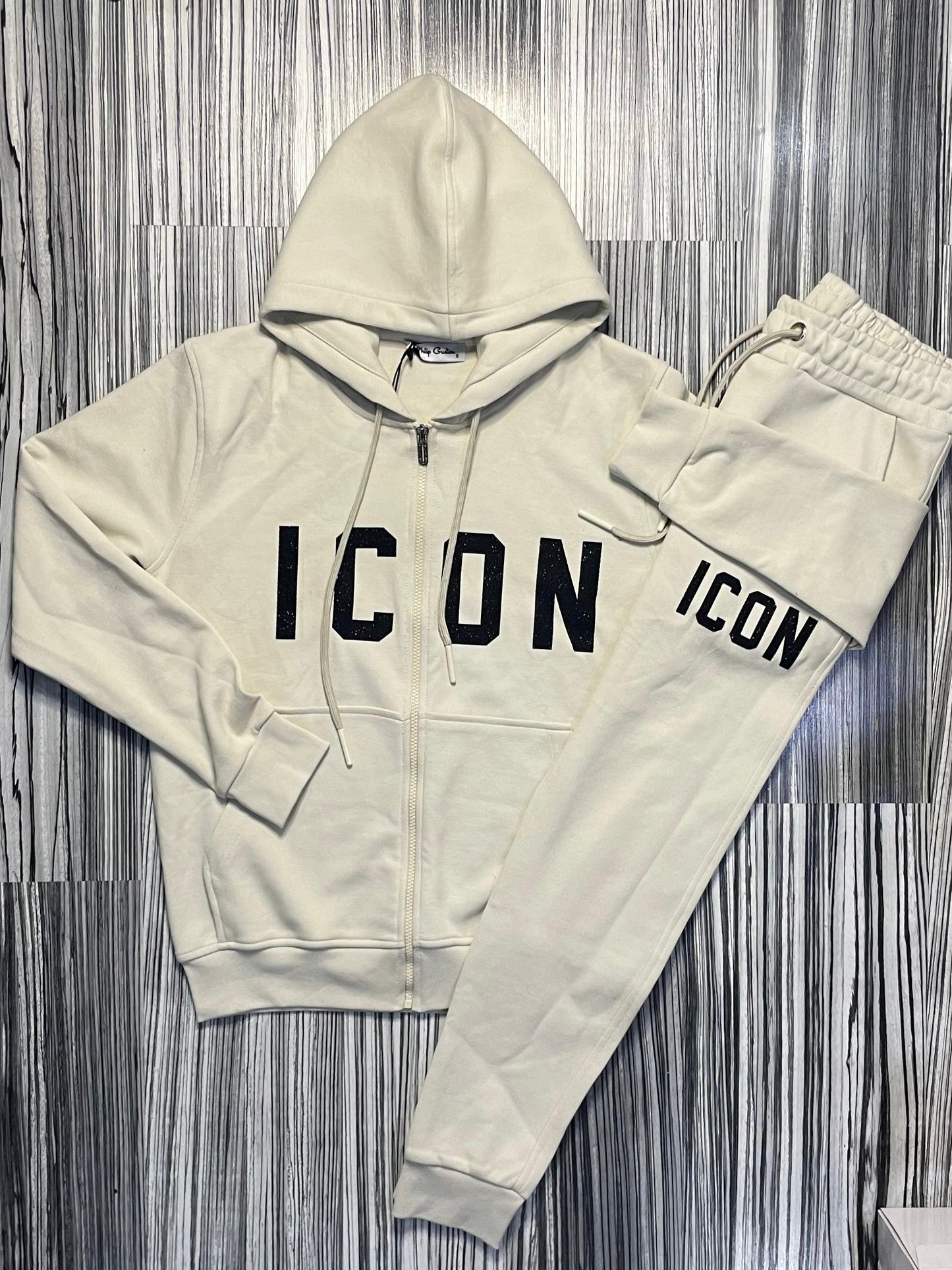 Trening Barbat ICON Crem