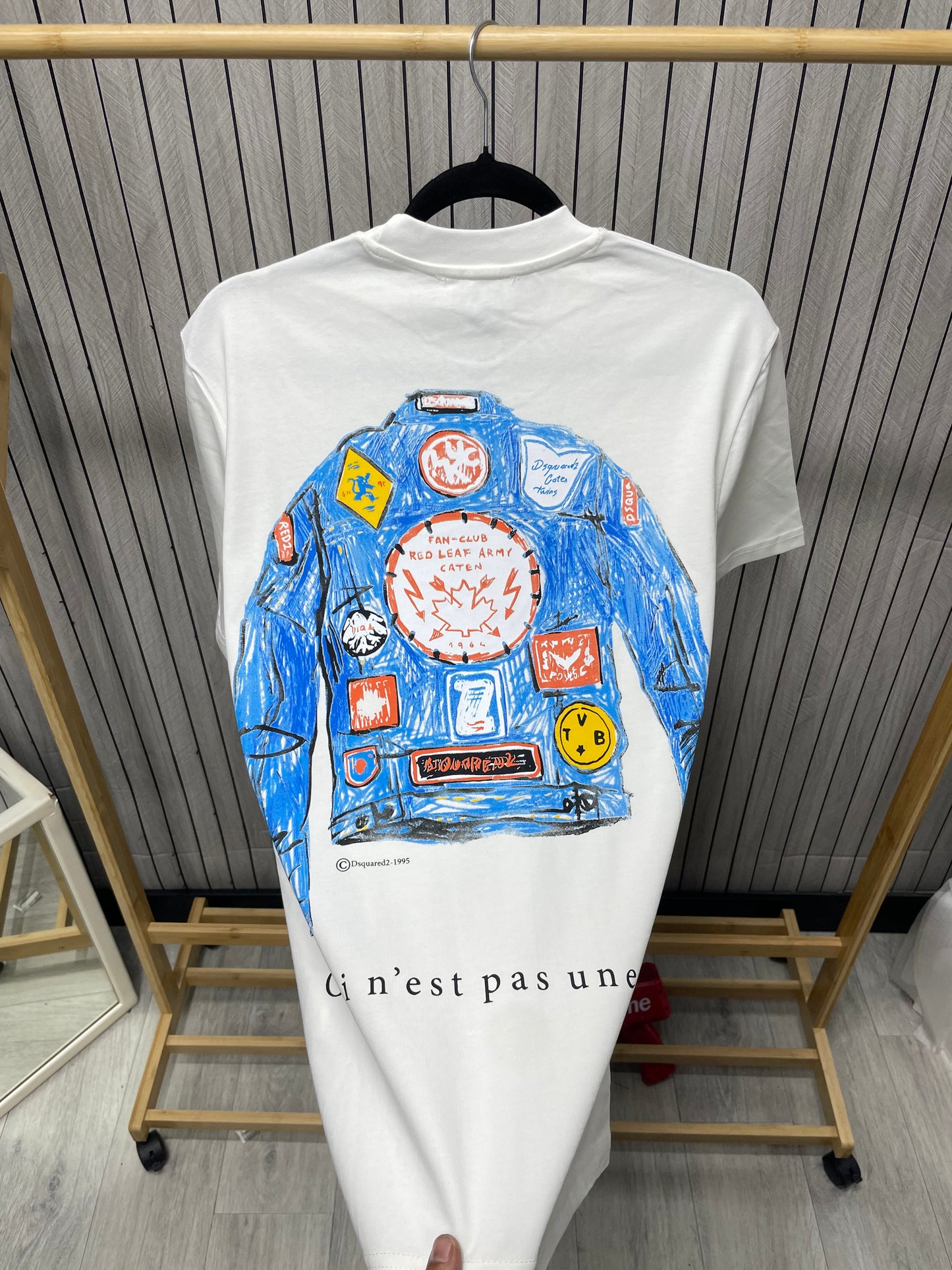 Tricou Barbat D’nest Alb
