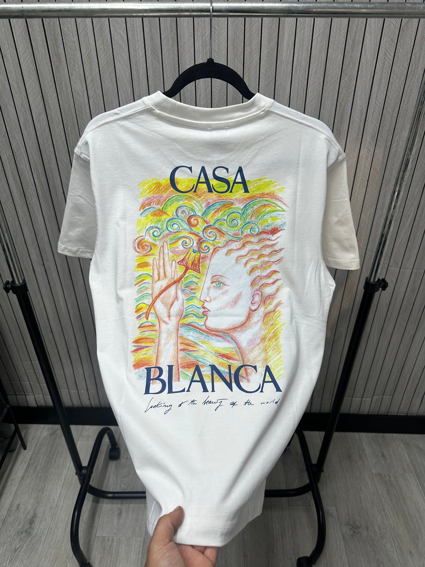 Tricou barbat CS Alb
