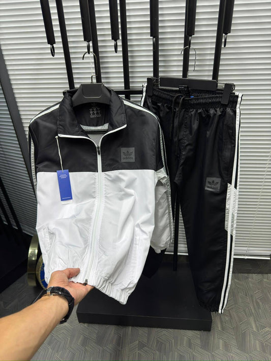 Trening Barbat DAF Alb-Negru