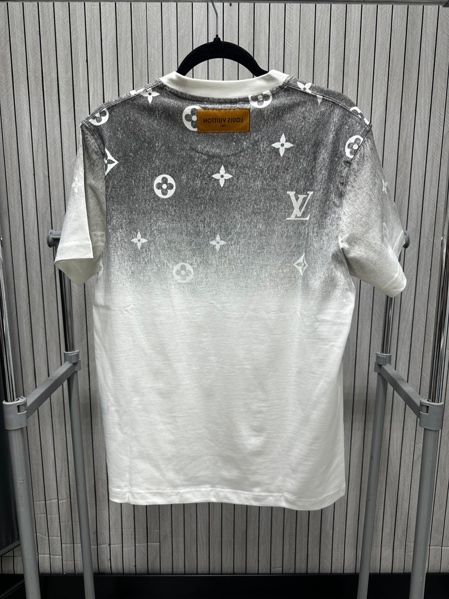 Tricou barbat LousVu White Grey