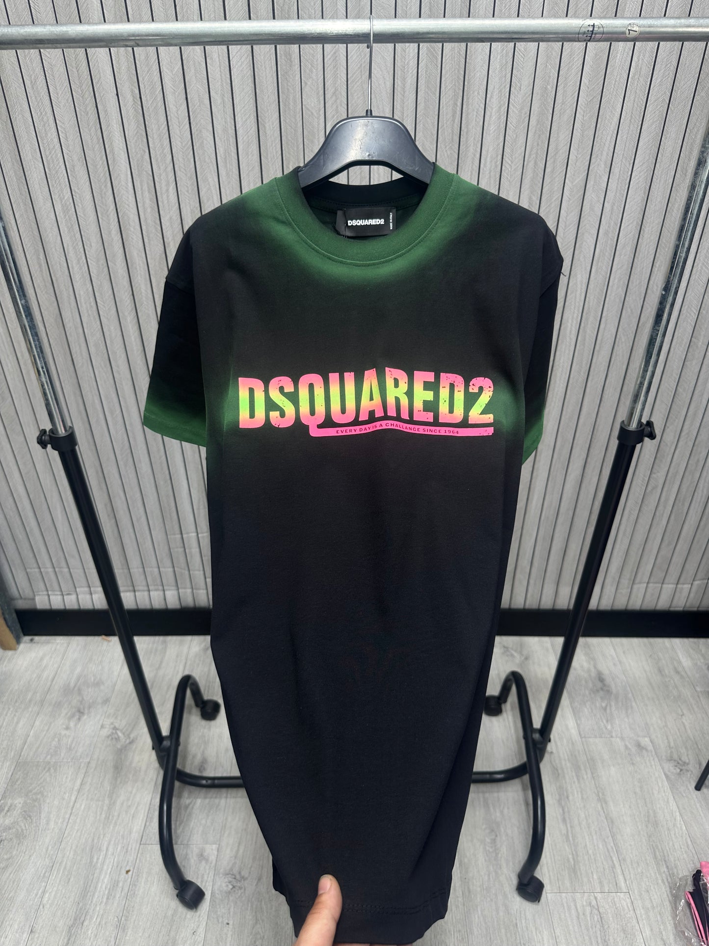 Tricou barbat D2 Black Pnk