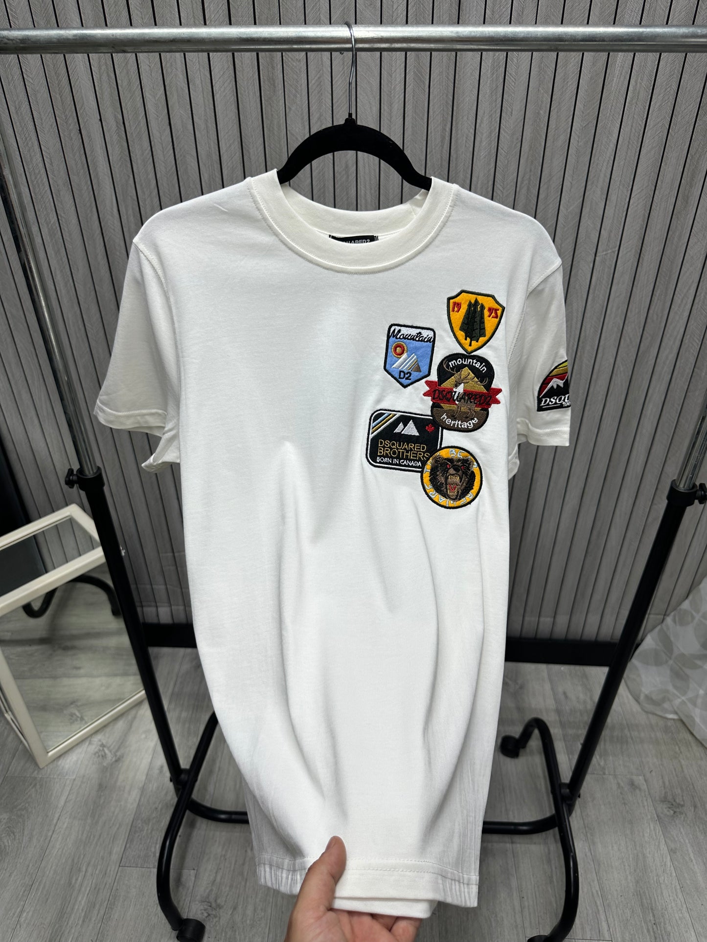 Tricou Barbat D2 Alb