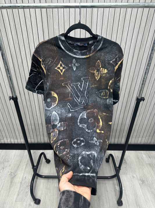 Tricou barbat LV Brown