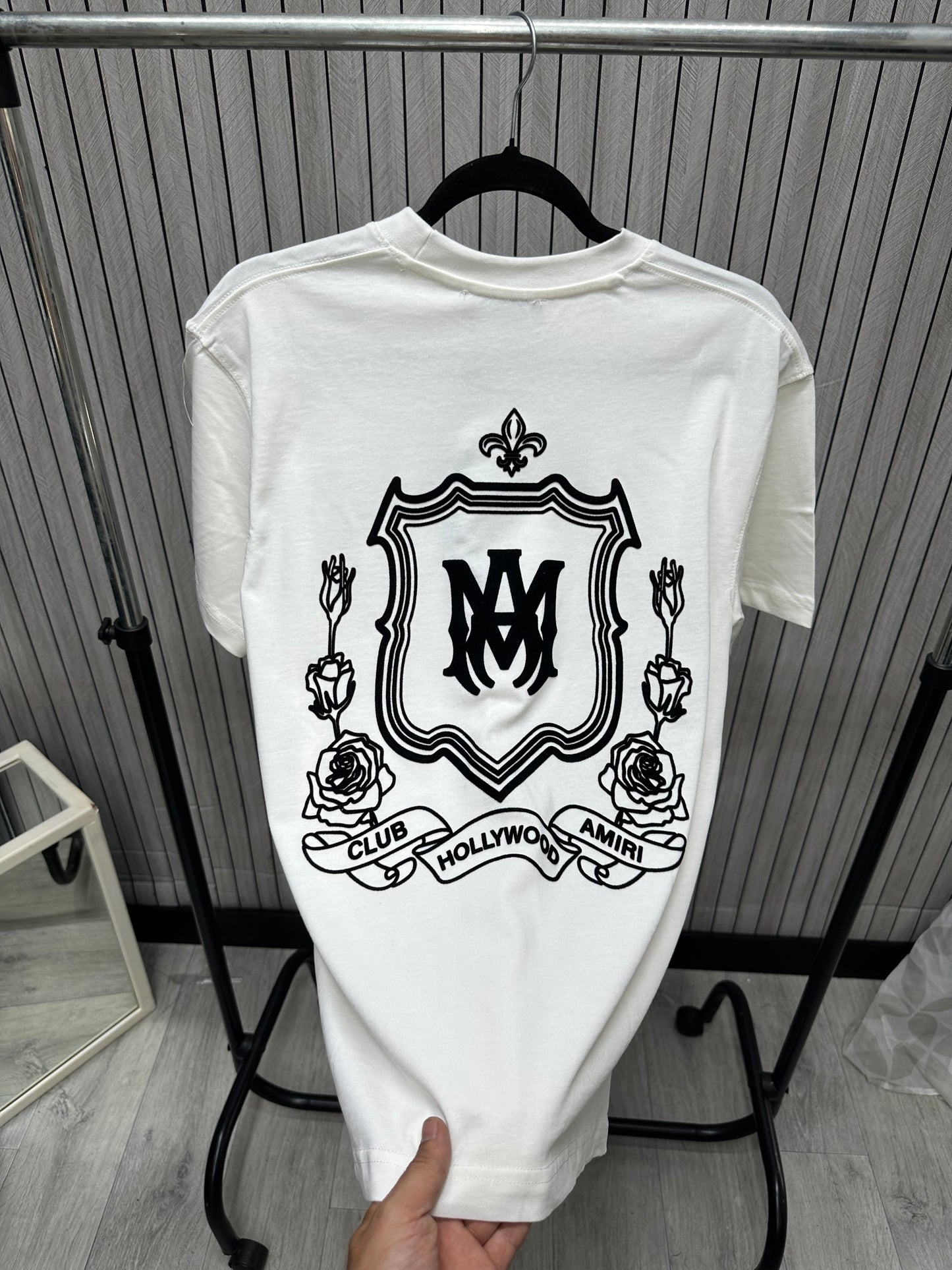 Tricou Barbat Amis Alb
