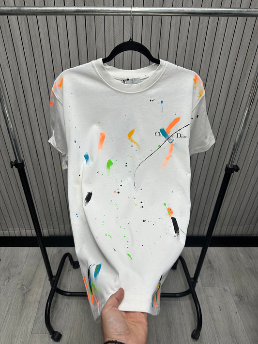 Tricou barbat CDR Alb