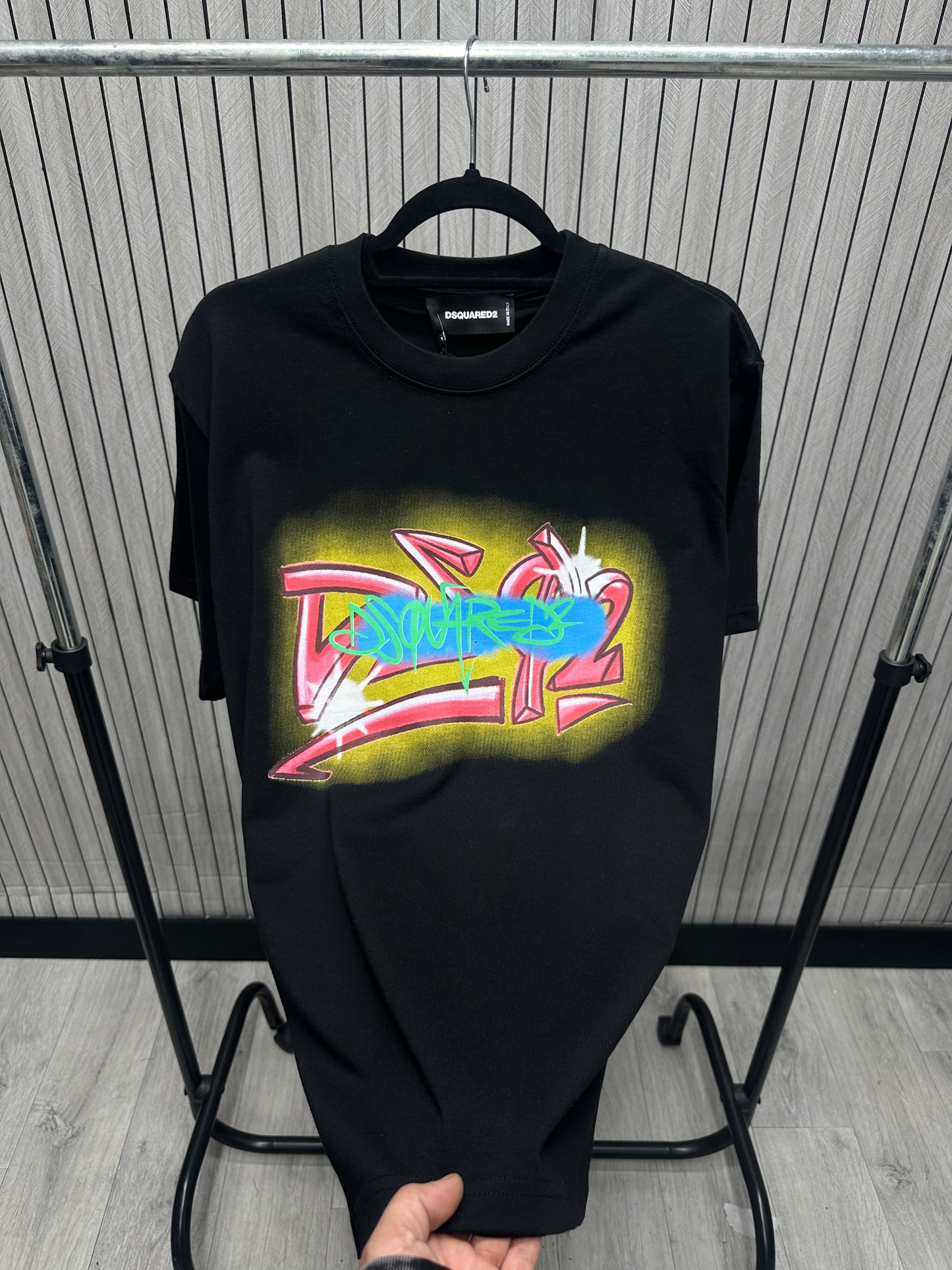 Tricou barbat QD2 Negru