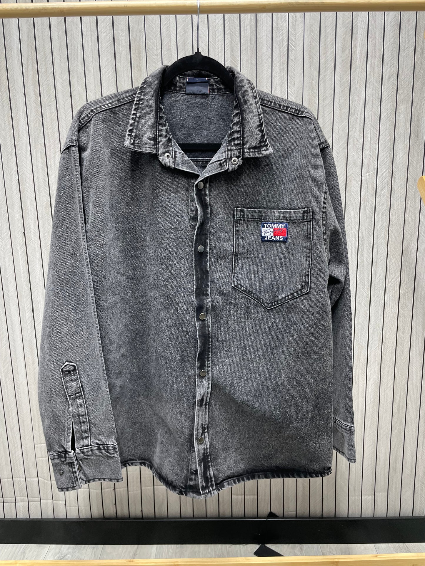 Jacheta barbat denim TM Gri