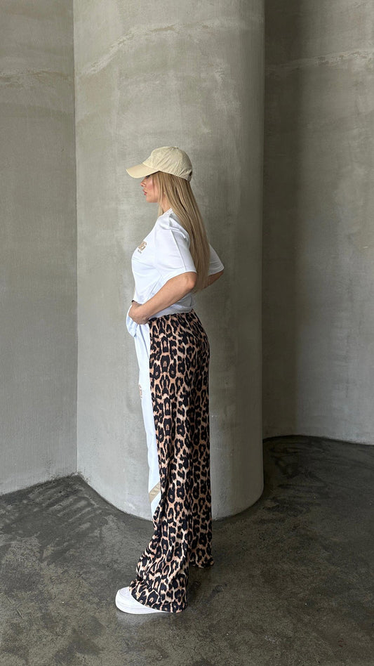 Compleu DG Animal Print Alb