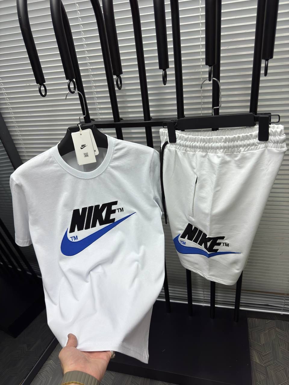 Compleu bărbat Aiki Alb