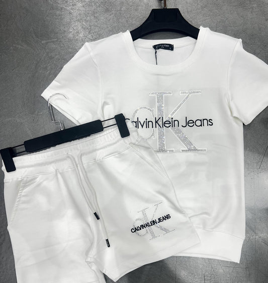 Compleu Damă CKJ Alb