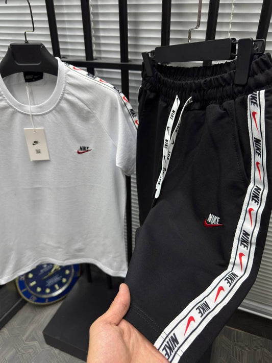 Compleu bărbat Nke Negru Alb