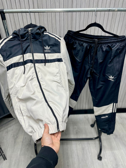 Trening Barbat AIS Crem Negru