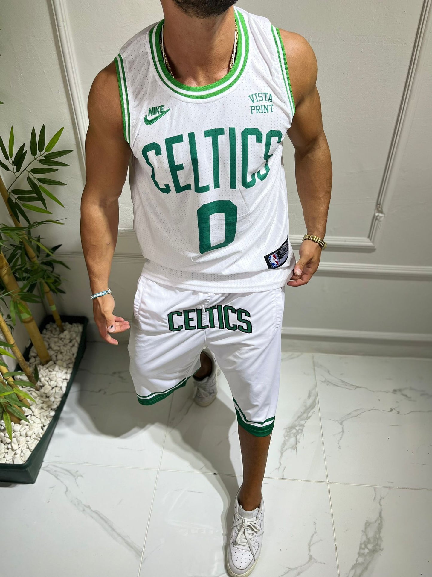 Compleu bărbat GRS Alb Verde