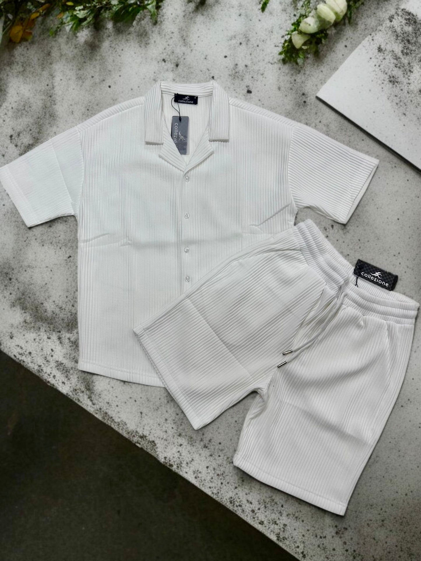 Compleu Barbat Full White