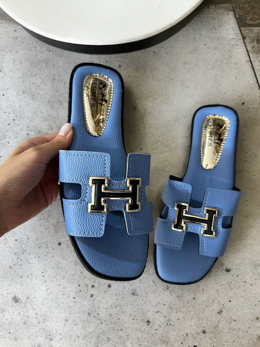 Papuci HMS Dama Baby Blue