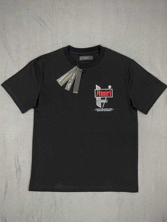 Tricou Barbat AmrRed Negru