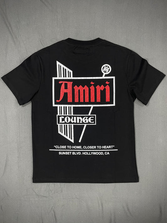 Tricou Barbat AmrRed Negru