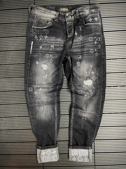 Blugi Barbat Louv Gri