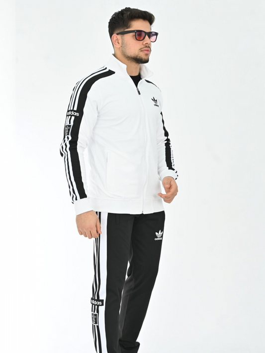 Trening Barbat AOG Alb-Negru