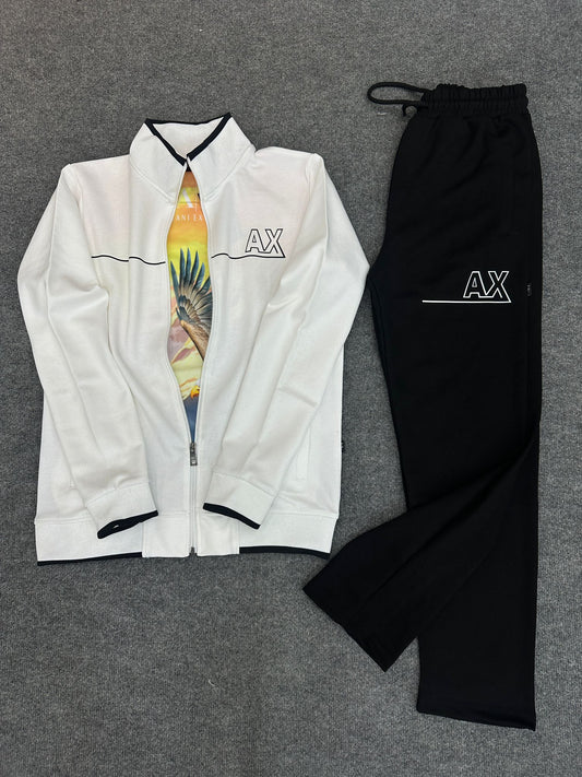 Trening Barbat ArX Alb-Negru