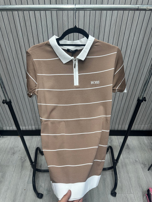 Tricou barbat BSS Brown