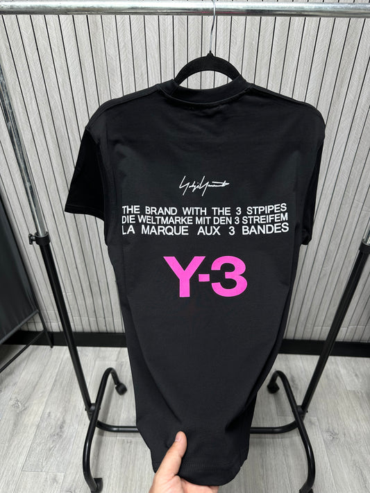 Tricou barbat Y3 Negru