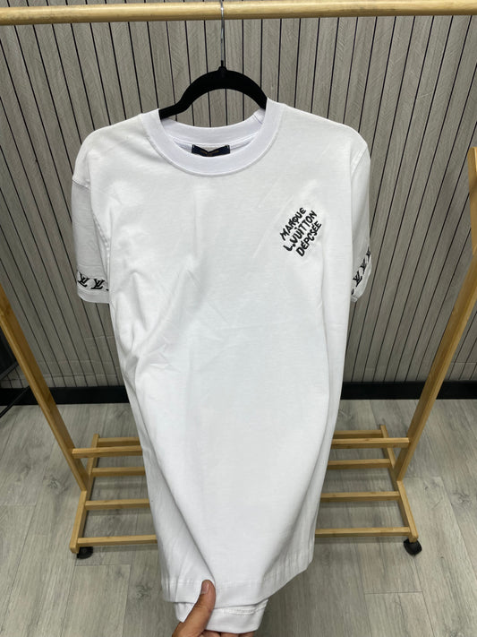 Tricou Bărbat Marque Alb