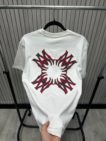 Tricou barbat AMR Alb