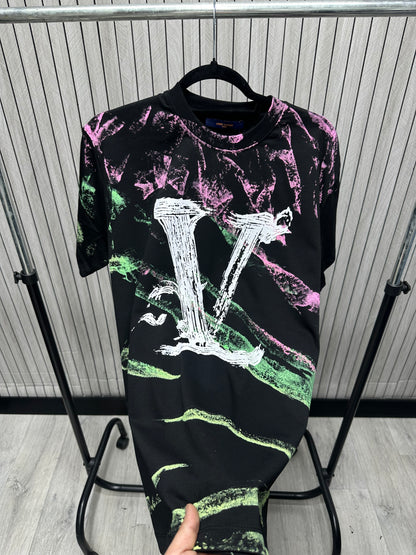 Tricou barbat LIS Black