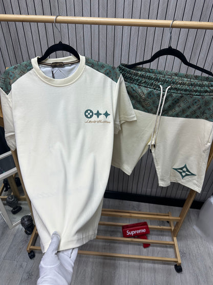 Compleu Barbat Louiso Crem Verde