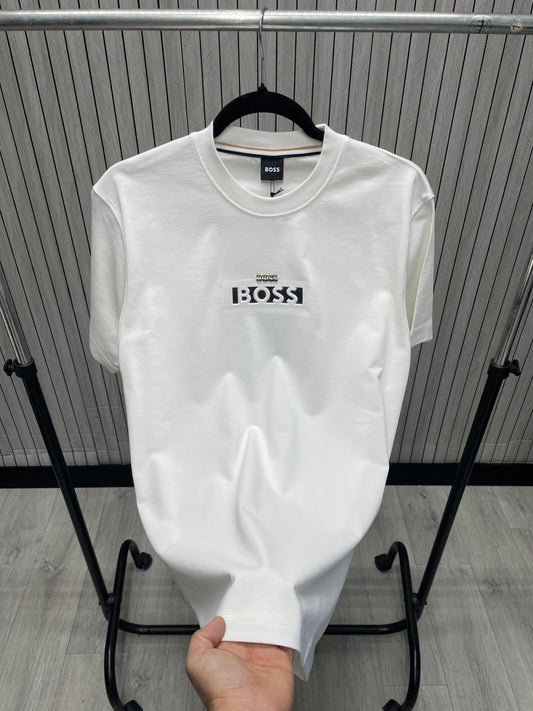 Tricou barbat BSO Alb