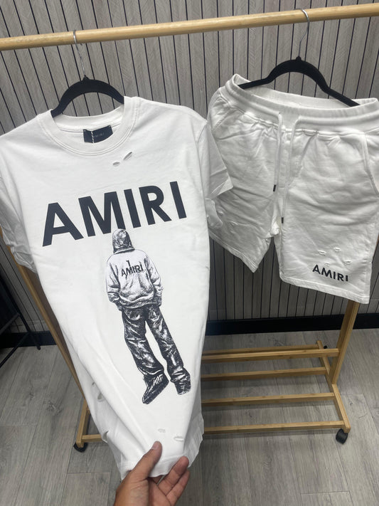 Compleu Barbat AmBoi Alb