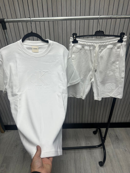 Compleu Barbat CK Full White