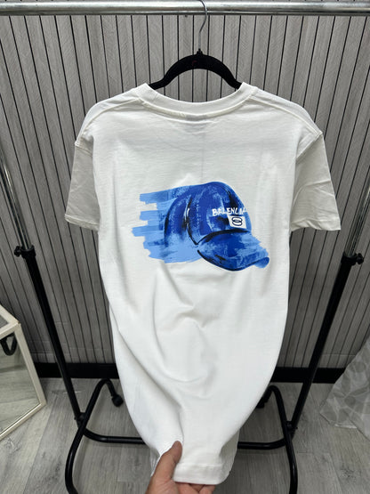 Tricou Barbat BCAP Alb
