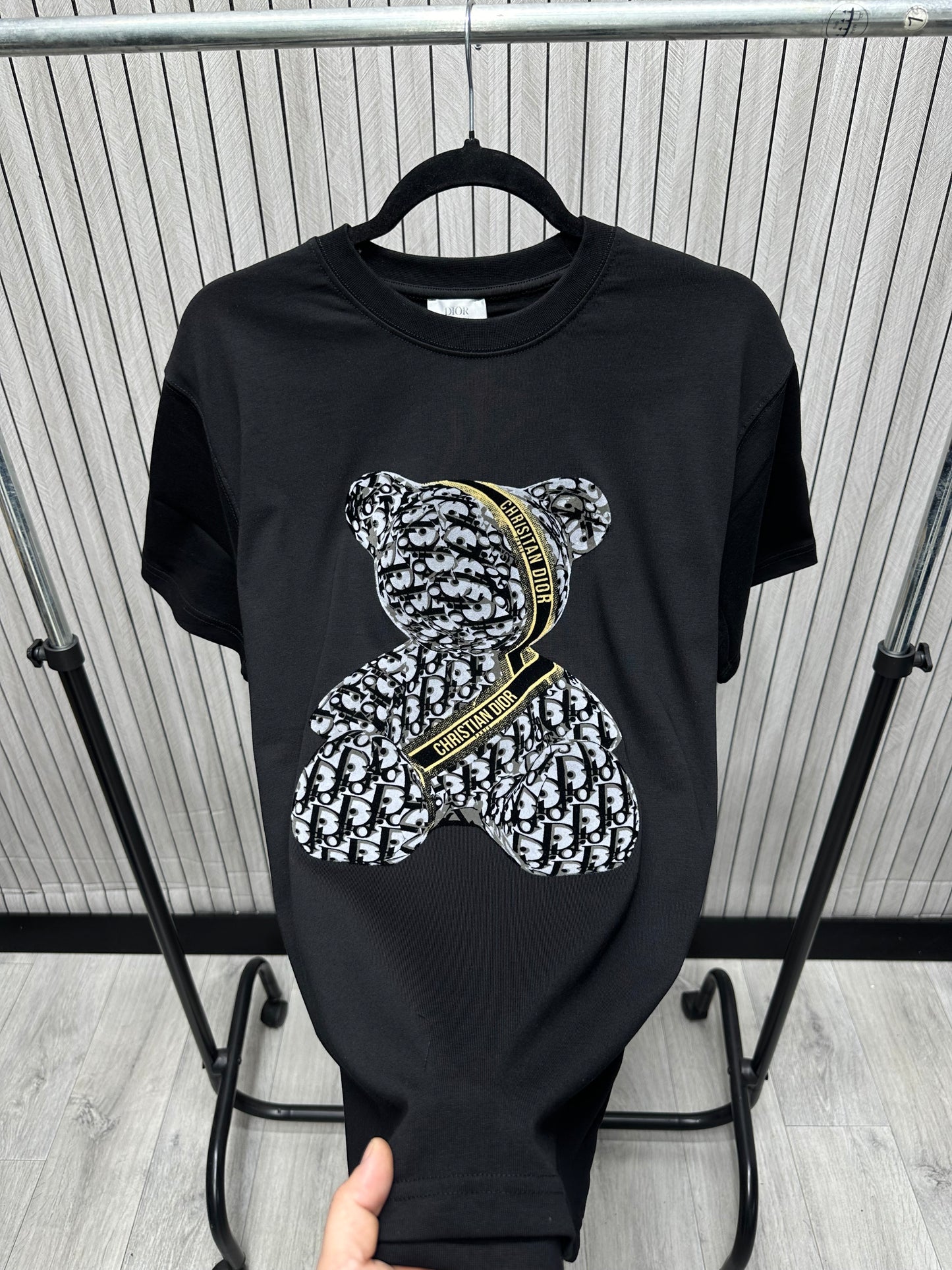 Tricou barbat CD Negru