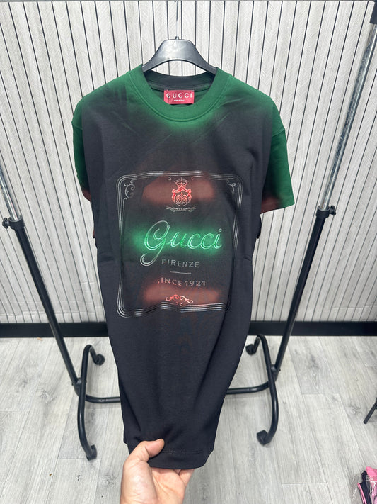 Tricou barbat GC Black Green